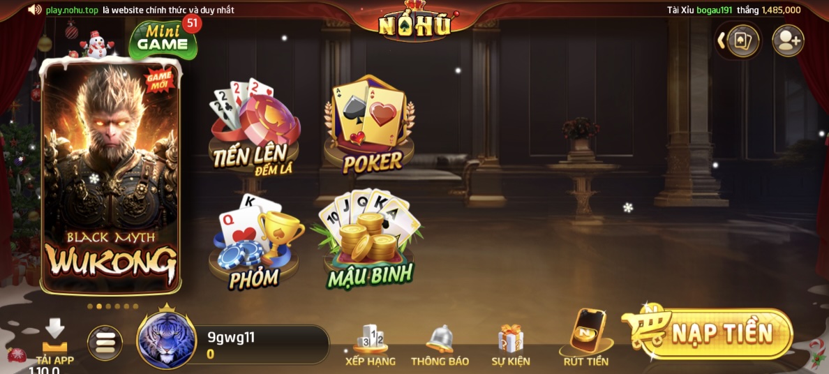 Mẹo tham gia trò chơi Nohuwin hiệu quả