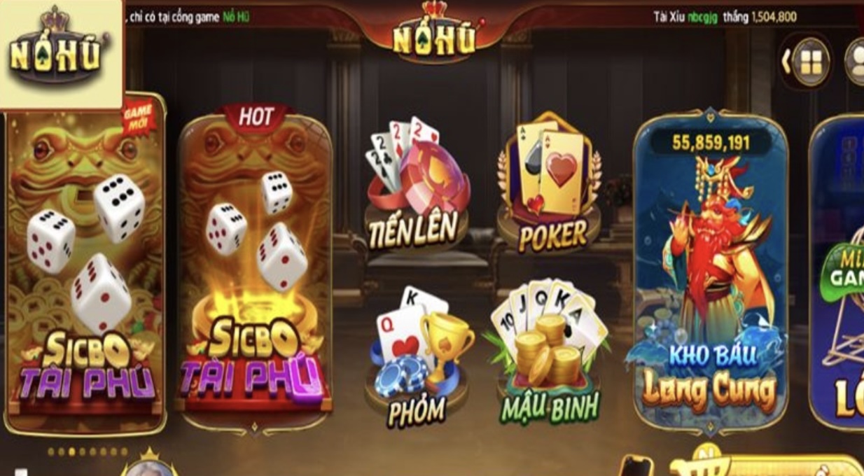 Nohuwin đầu tư hệ thống trò chơi đa dạng
