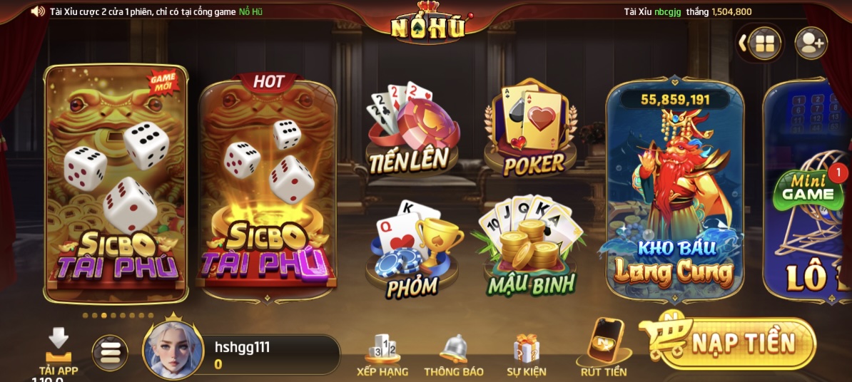 Tin đồn cổng game Nohuwin lừa đảo