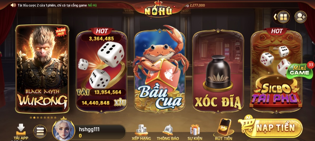 Top những ưu điểm và tính năng vượt trội của cổng game Nohuwin